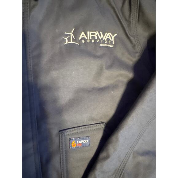 Lapco FR Jacket with Windshield Technology | Navy Medium - Picture 3 of 7
